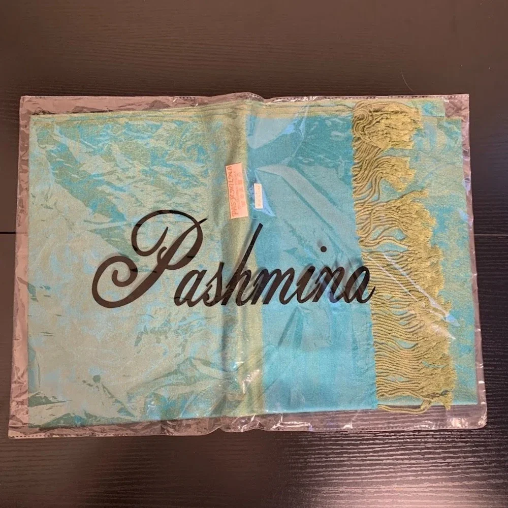 Pashmina Paisley Print Fringe Scarf Shawl Wrap  Silk Boho‎ Womens NEW